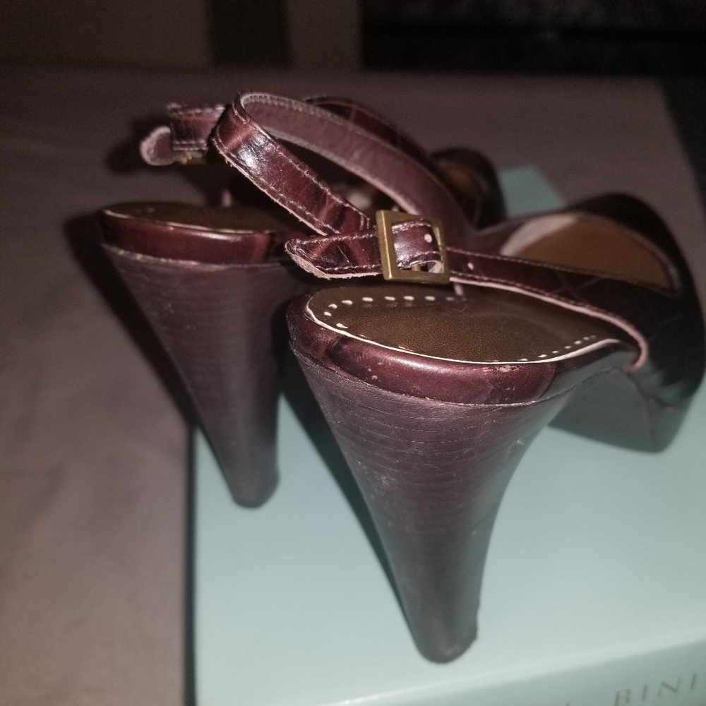Gianni Bini sling back shoes. - Picture 2 of 4